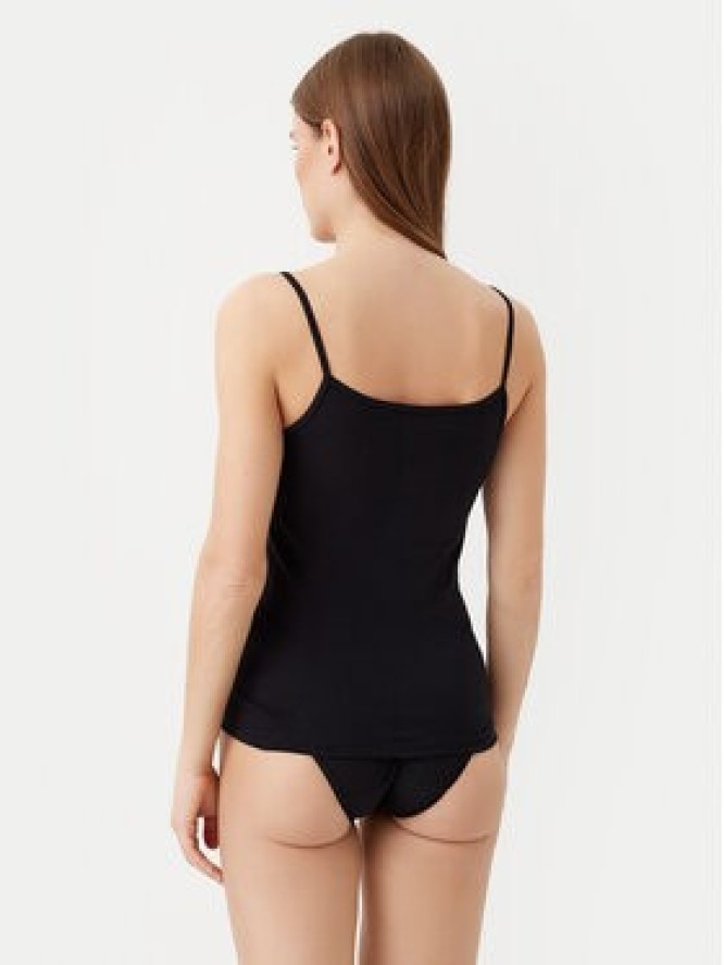 Triumph Top Feel Of Cotton 10224994 Czarny Slim Fit