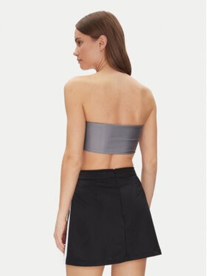 adidas Top 3-Stripes JD3385 Szary Slim Fit