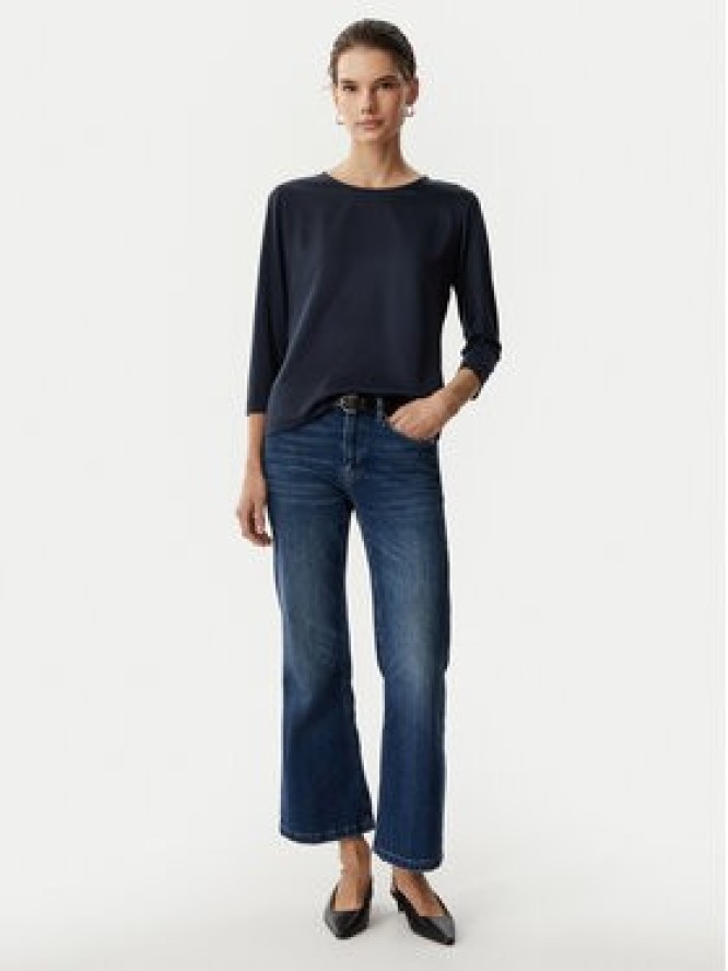 JOOP! Bluzka 263Je32Tamina 30103280 Granatowy Slim Fit