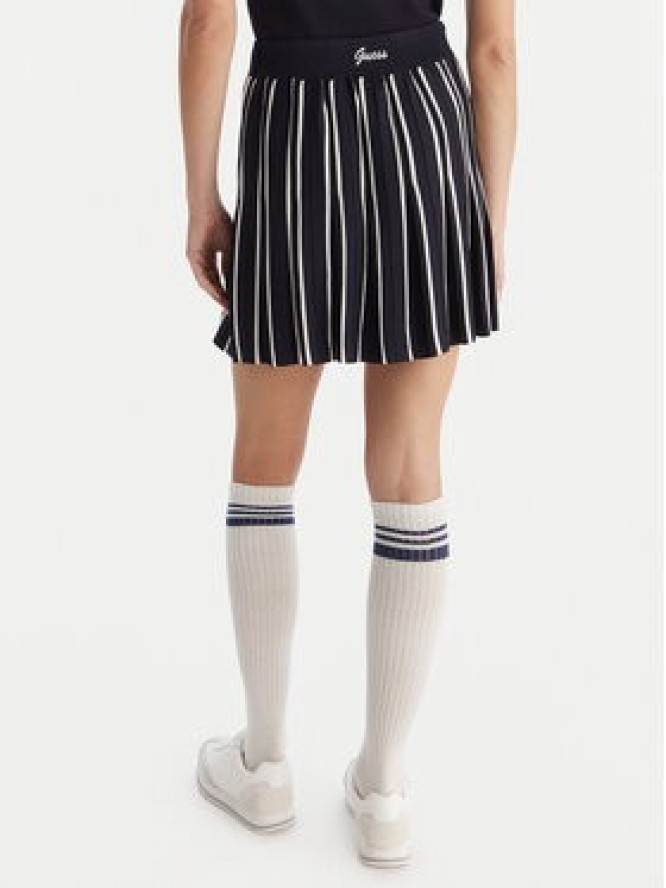 Guess Spódnica plisowana V5GD00 Z3D60 Czarny Regular Fit