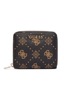 Guess Portfel Allegra Logo Slg SWGP24 89137 Brązowy