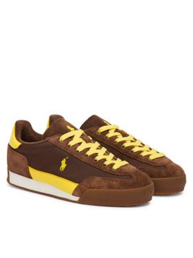 Polo Ralph Lauren Sneakersy 804P15632002 Brązowy