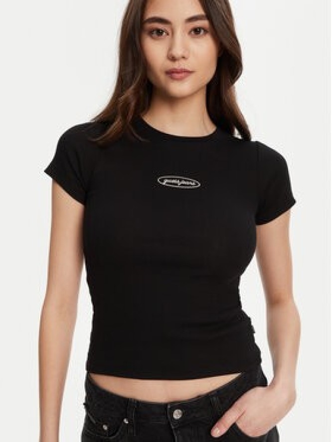 Guess Jeans T-Shirt W5YP37 KA0H1 Czarny Slim Fit
