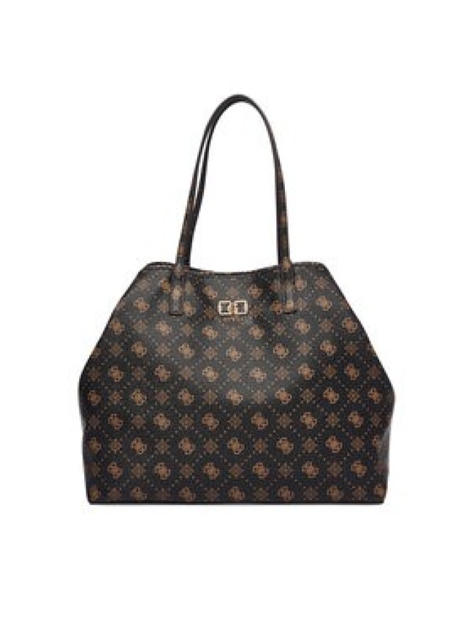 Guess Torebka Emelie Logo HWGP99 28240 Brązowy