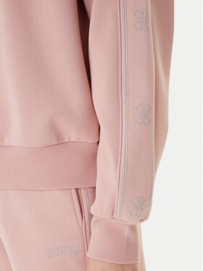 Guess Bluza V6RQ96 KCX22 Różowy Regular Fit