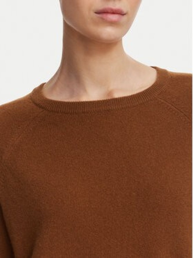 Marella Sweter Olmo1 2623366201 Brązowy Regular Fit
