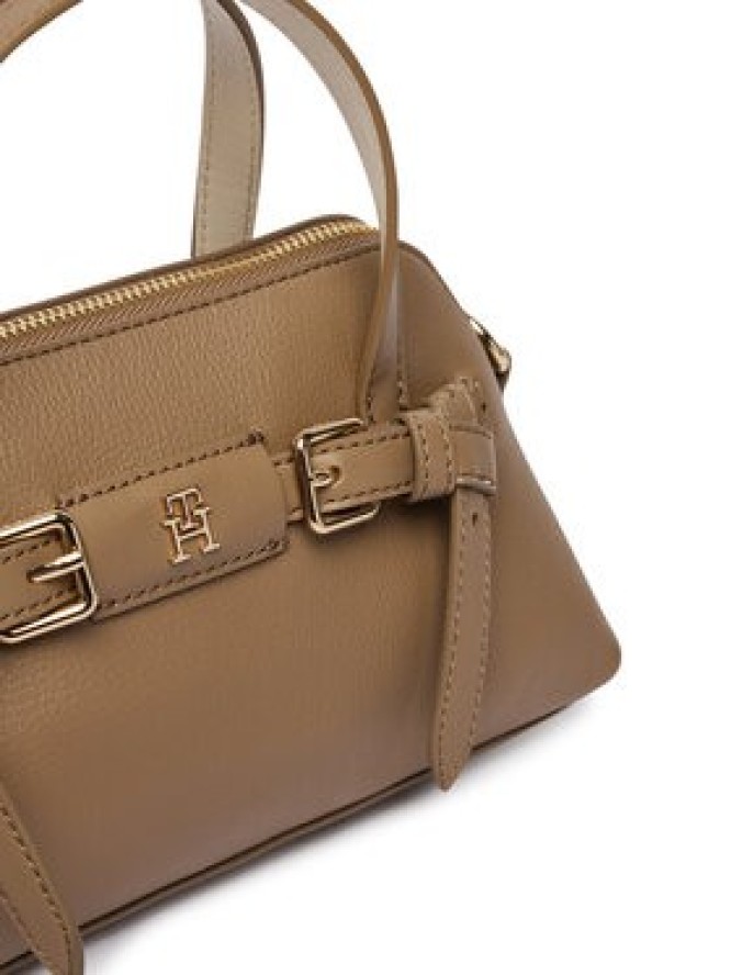 Tommy Hilfiger Torebka Th Buckle Mini AW0AW19034 Beżowy
