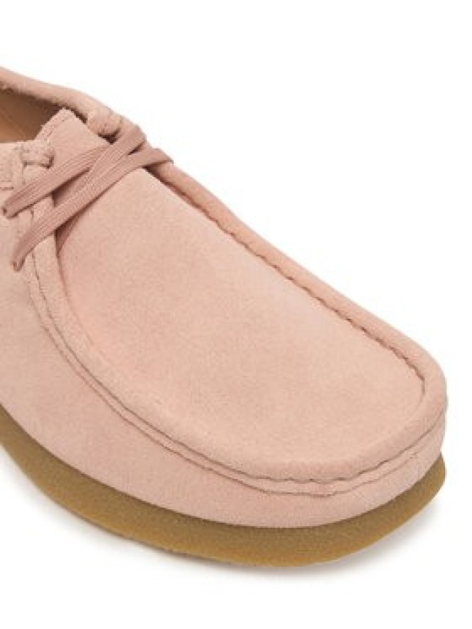 Clarks Półbuty WallabeeEVOSh 26186342 Różowy