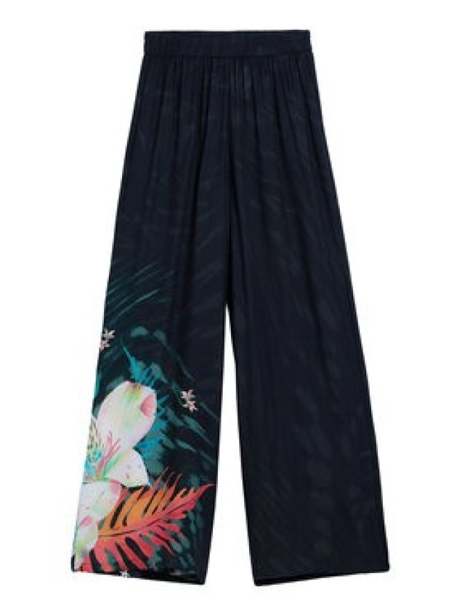 Desigual Spodnie materiałowe Daikiri 26SWPW52 Czarny Regular Fit