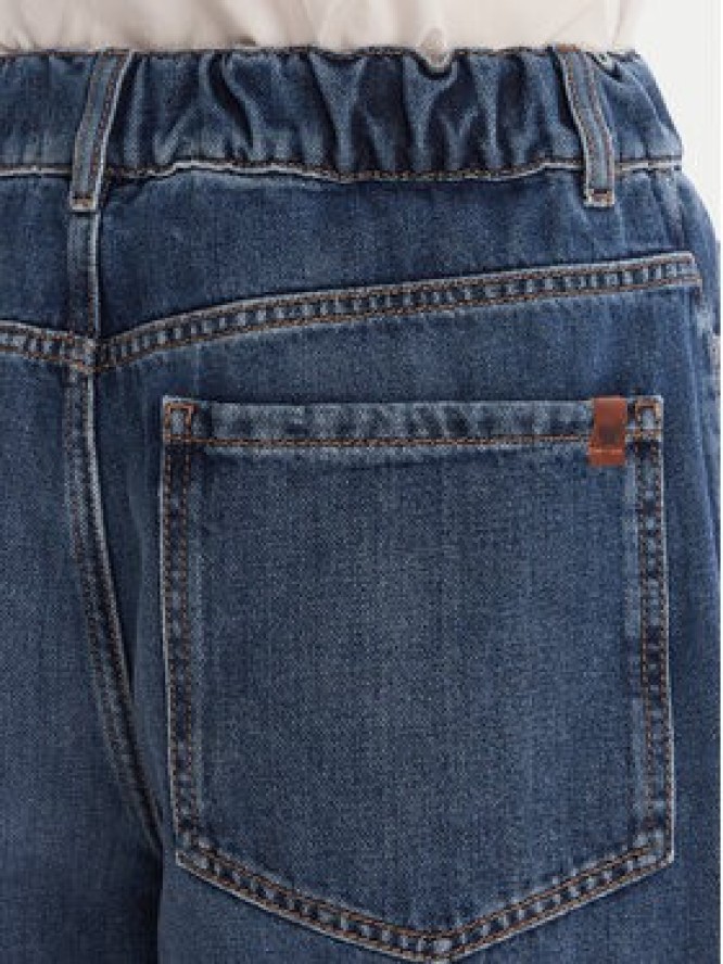 Weekend Max Mara Jeansy Vortice 2615181011 Granatowy Wide Leg