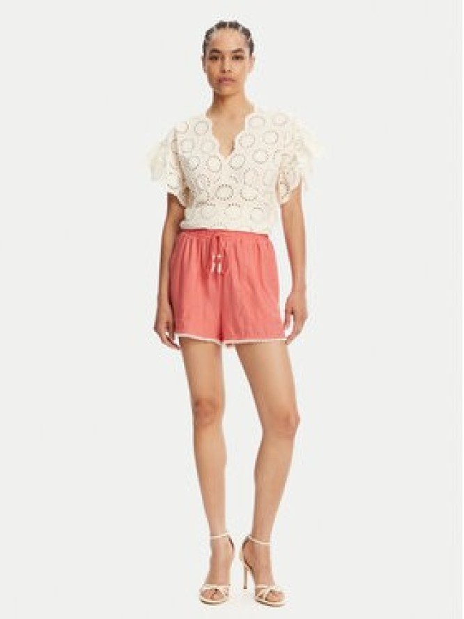 TWINSET Bluzka 251TT2364 Écru Loose Fit