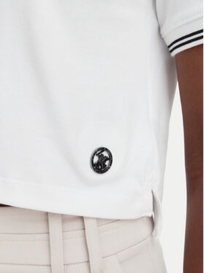 Beverly Hills Polo Club Polo L2605-HR Biały Regular Fit