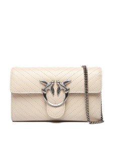 PINKO Torebka Love One Wallet Light AI 25-26 PLTT 105344 A2JC Écru
