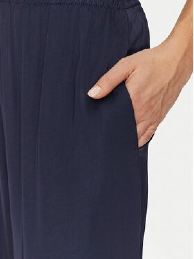 ViCOLO Spodnie materiałowe TD0008 Granatowy Relaxed Fit