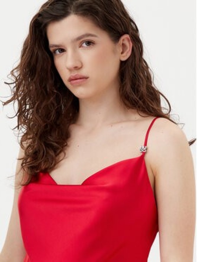 Hugo Sukienka koktajlowa Kaparti-1 50533629 Czerwony Regular Fit