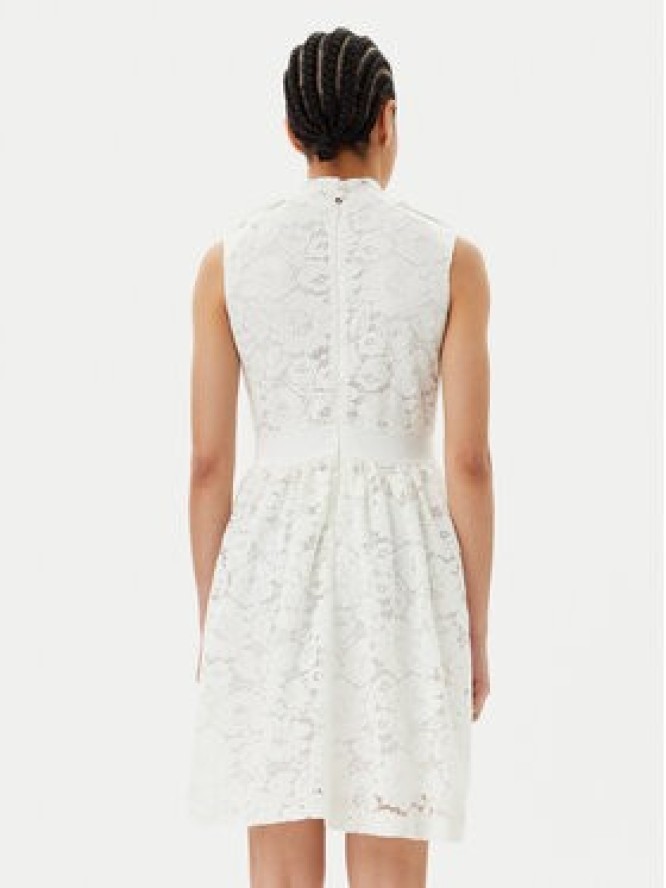 Artigli Sukienka koktajlowa ACAB000749 Biały Regular Fit