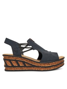 Rieker Sandały CEO-68175-14 Granatowy