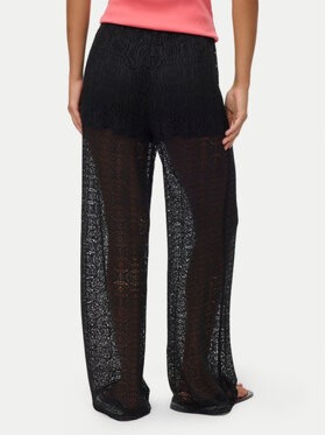 Vero Moda Spodnie materiałowe Maya 10325044 Czarny Relaxed Fit