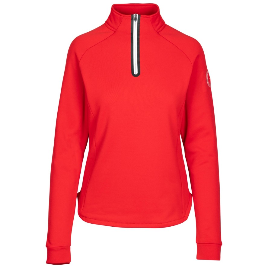 Dlx Mhairi- Damski top Dlx czerwony