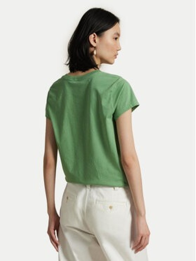 Polo Ralph Lauren T-Shirt 211902403009 Zielony Straight Fit