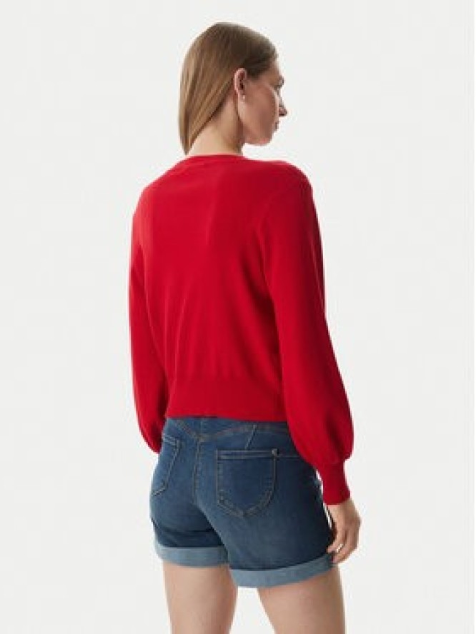 Morgan Kardigan 261-MLIKE Czerwony Regular Fit