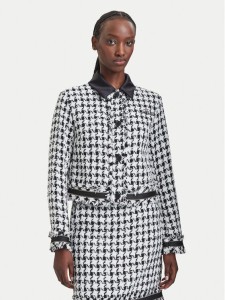 KARL LAGERFELD Marynarka B4W14011 Czarny Regular Fit