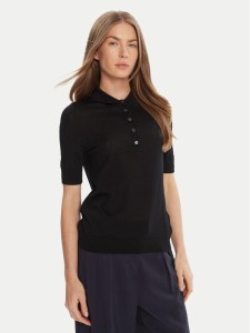 BOSS Sweter Fidenka 50545015 Czarny Regular Fit