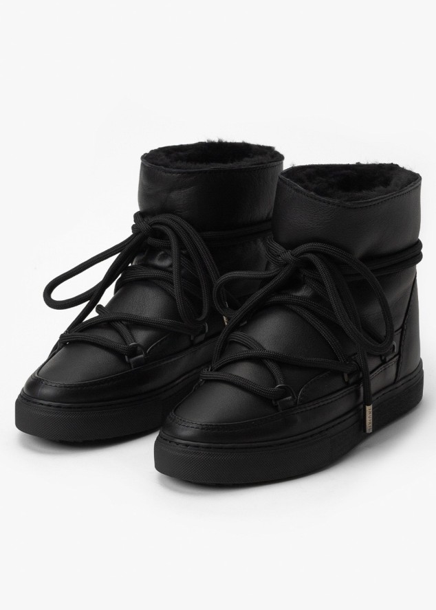 INUIKII FULL LEATHER Śniegowce damskie