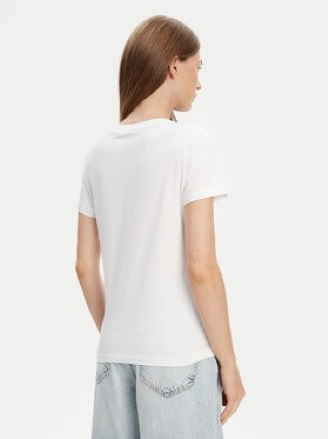 Guess T-Shirt W5YI40 I3Z14 Biały Regular Fit