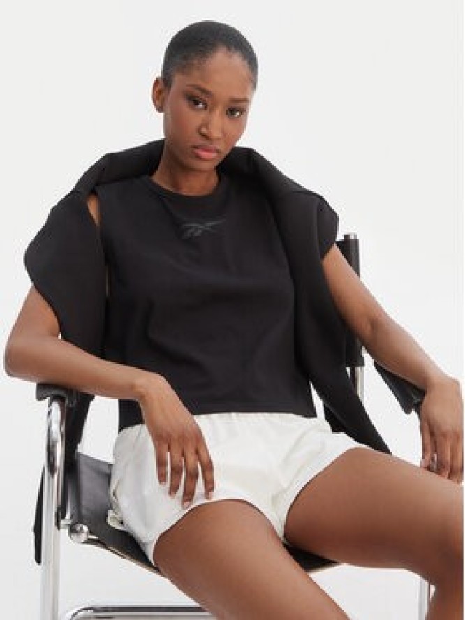 Reebok Top Erica RK25499CCW Czarny Relaxed Fit