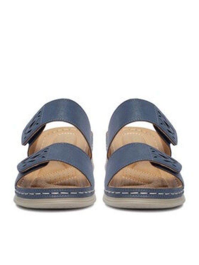 Go Soft Klapki CEO-WYL05010-11 Niebieski