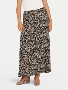 ONLY Spódnica maxi Nova 15357477 Czarny Regular Fit