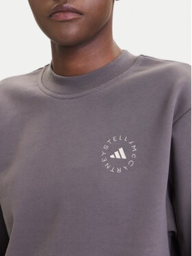 adidas by Stella McCartney Bluza JW4692 Szary Regular Fit