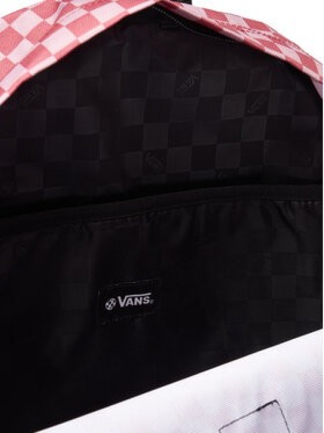 Vans Plecak Old Skool Check VN000H4XZRY1 Różowy