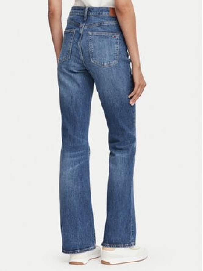 Tommy Jeans Jeansy Sylvia DW0DW23077 Granatowy Flare Fit