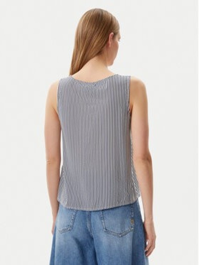 Vero Moda Top Bumpy 10325830 Granatowy Standard Fit