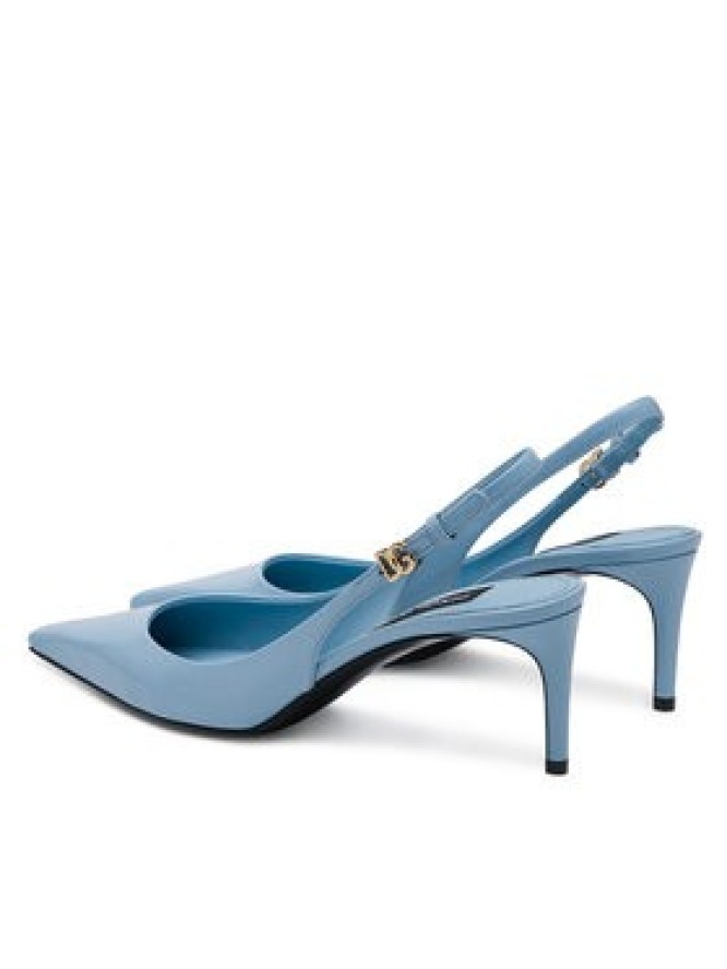 Dolce&Gabbana Czółenka CG0805 A1037 Niebieski