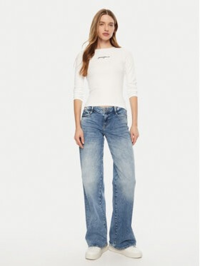 Guess Jeans T-Shirt W5RI58 KA0H1 Biały Regular Fit