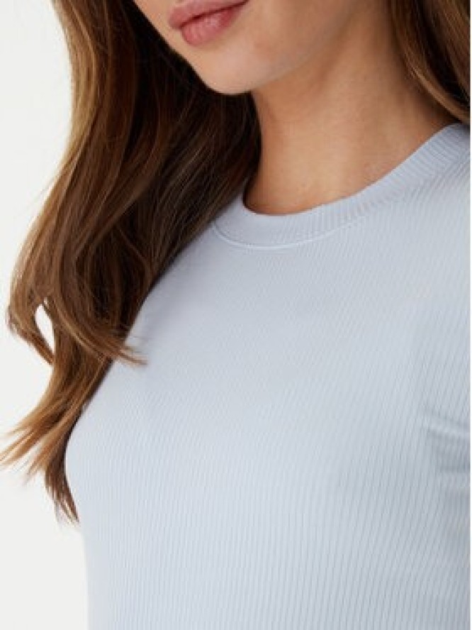 Calvin Klein T-Shirt LV044D246G Błękitny Slim Fit