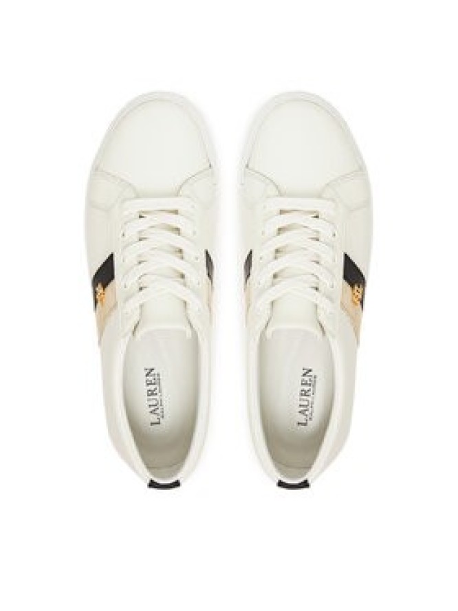 LAUREN RALPH LAUREN Sneakersy Janson II 802979187001 Biały