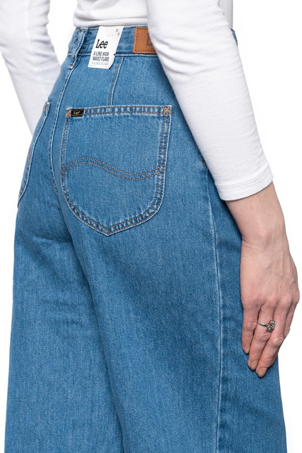 LEE A LINE FLARE DAMSKIE SPODNIE JEANSOWE L31SLJMV 112107270