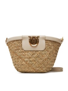 PINKO Torebka Love Summer Bucket PE 25 PLTT 103325 A1RL Beżowy