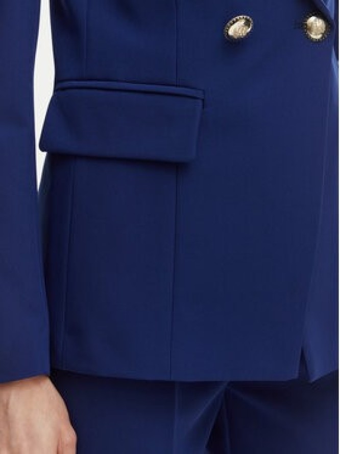 Maryley Marynarka 26EB139/43FR Granatowy Regular Fit