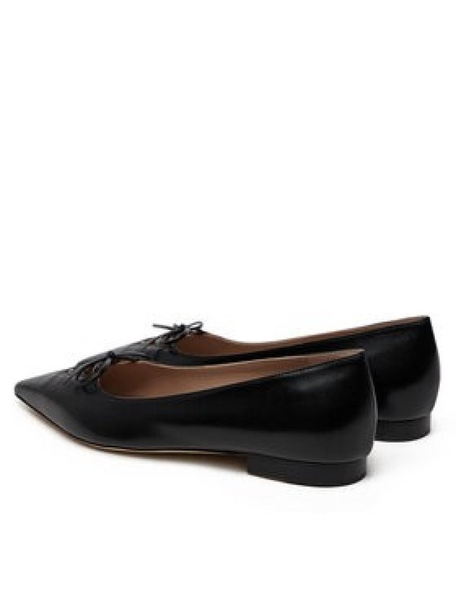 MALONE SOULIERS Baleriny Hedy Flat 10-4 Czarny