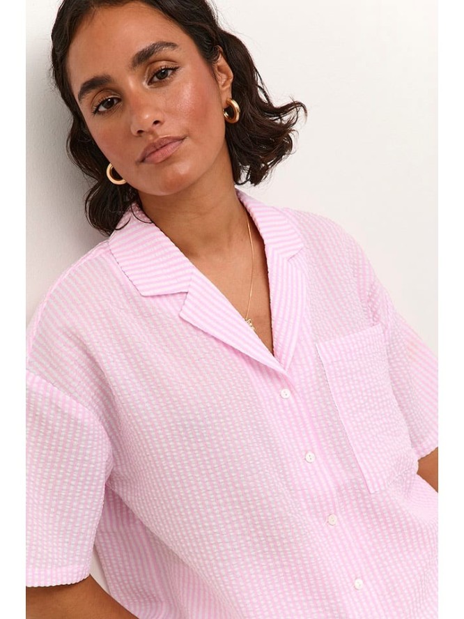 Kaffe Koszula w kolorze jasnoróżowym rozmiar: 42