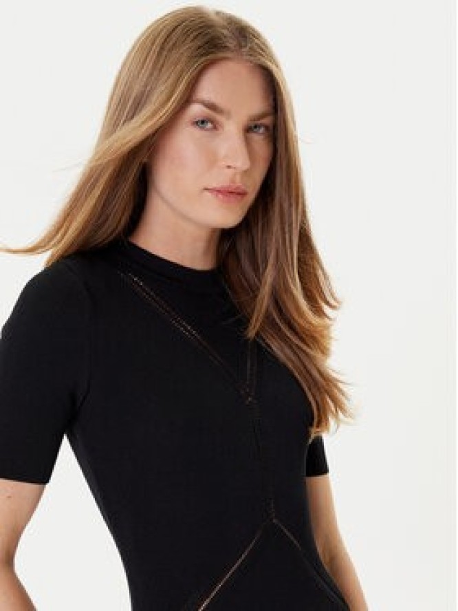 Marciano Guess Sukienka dzianinowa 5YGK53 5876Z Czarny Regular Fit