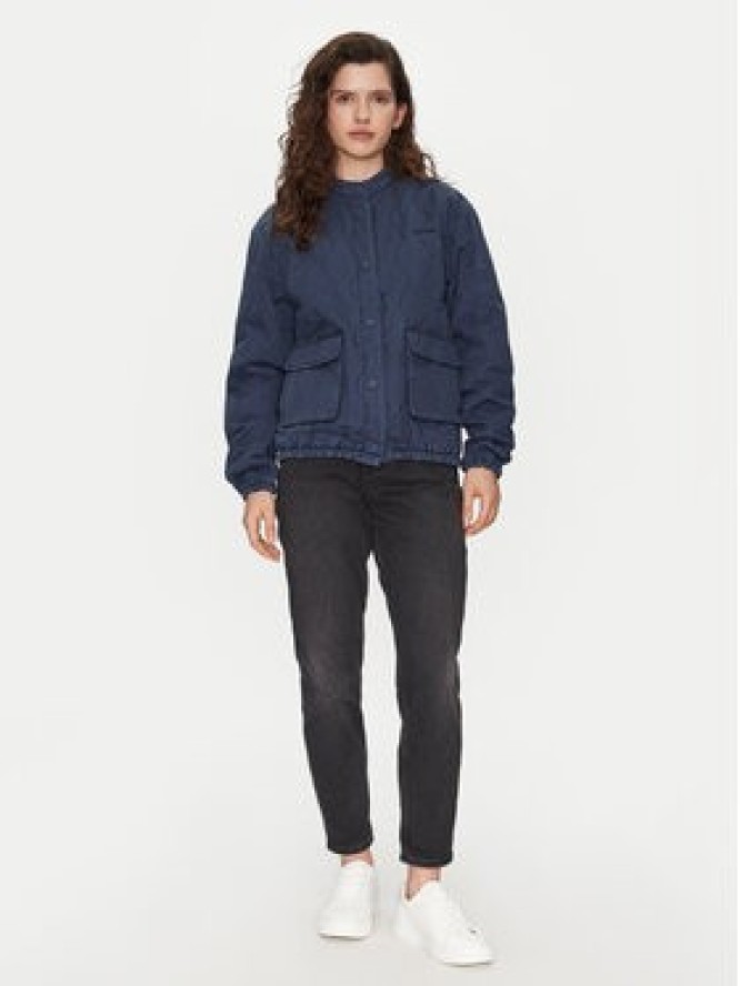 Mustang Kurtka jeansowa Belva 1016132 Niebieski Relaxed Fit