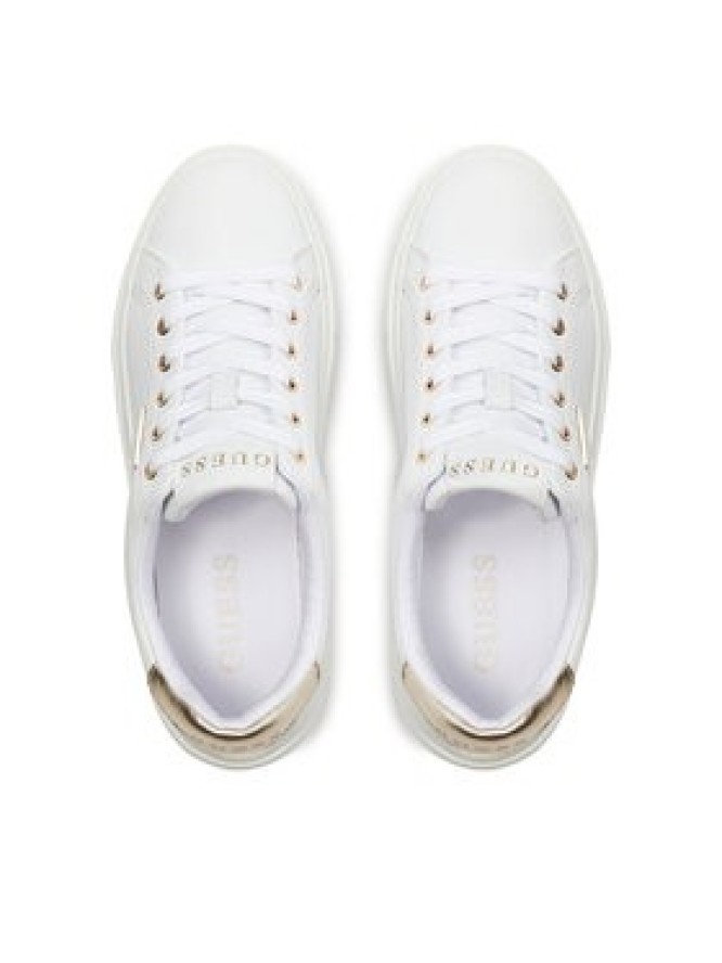 Guess Sneakersy FLGAMA ELE12 Biały