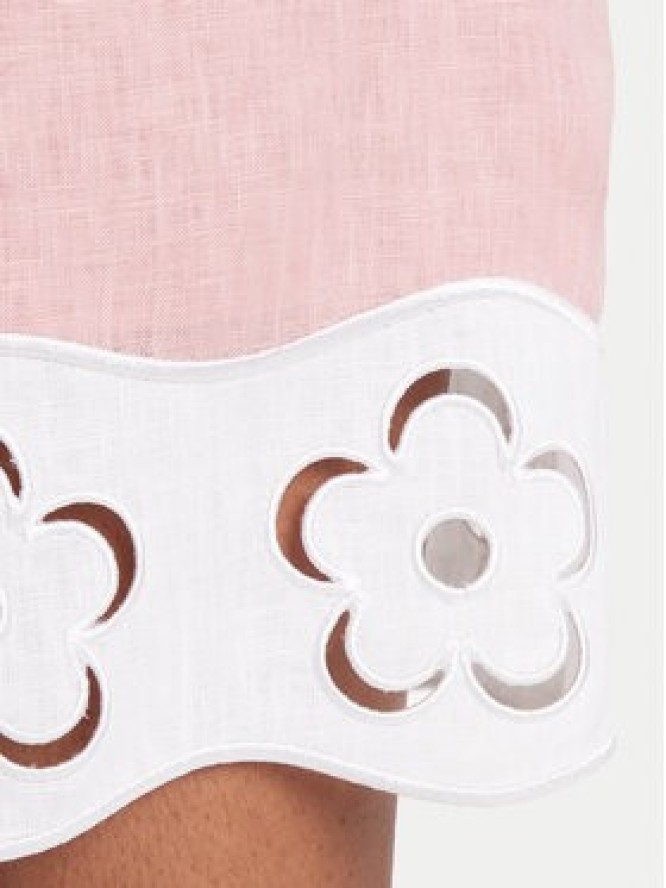 STAUD Spódnica mini Margaux R25S6138LN Różowy Regular Fit