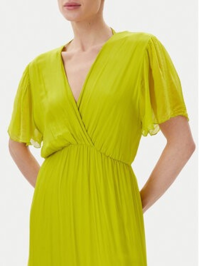 Haveone Sukienka letnia AFF-N006 Zielony Loose Fit